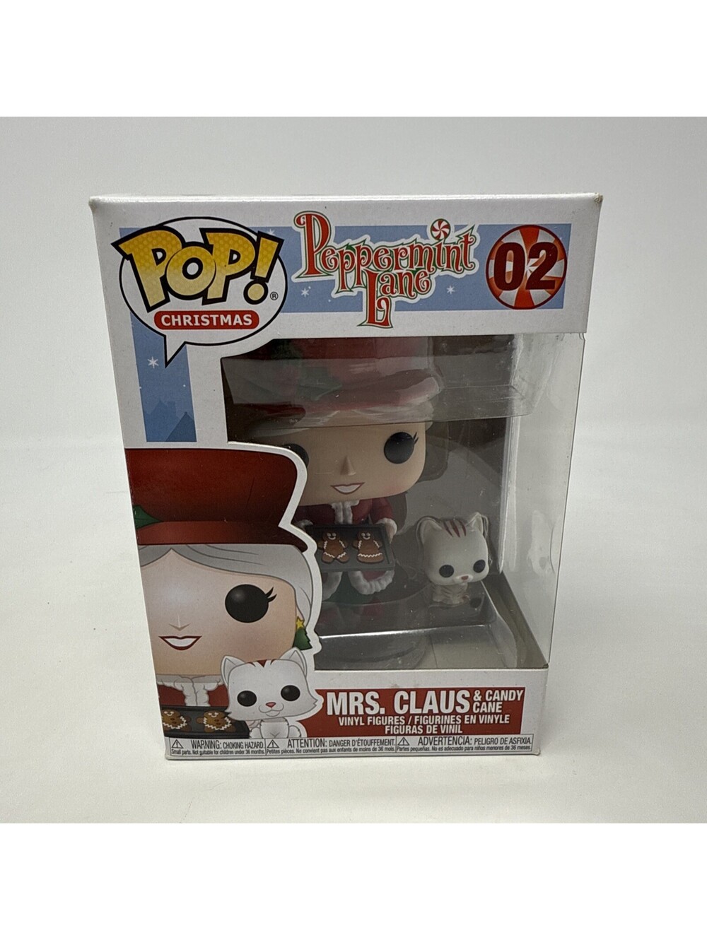 Funko Pop! Vinyl Peppermint Lane Christmas Mrs. Claus & Candy Cane #02